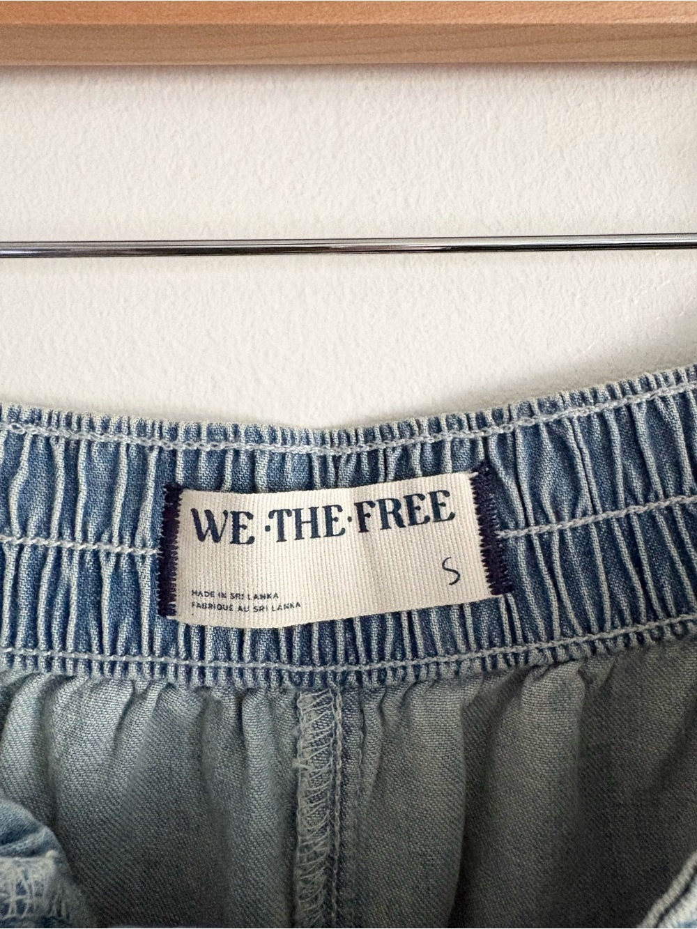 We the Free Fleur Denim Shorts in Belle Blue NEW - Picture 8 of 8